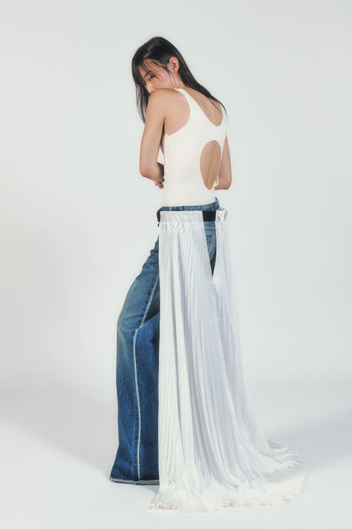 PLEATED BELT
