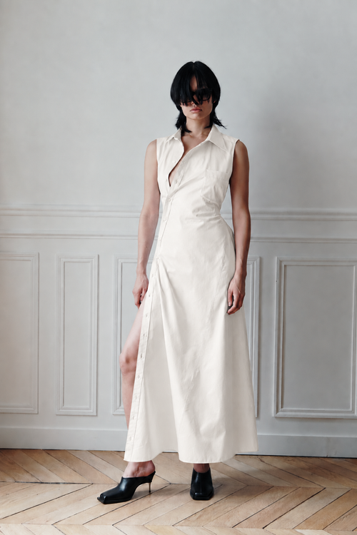 SS25 ARLO DRESS - OFF WHITE - LAST ONE