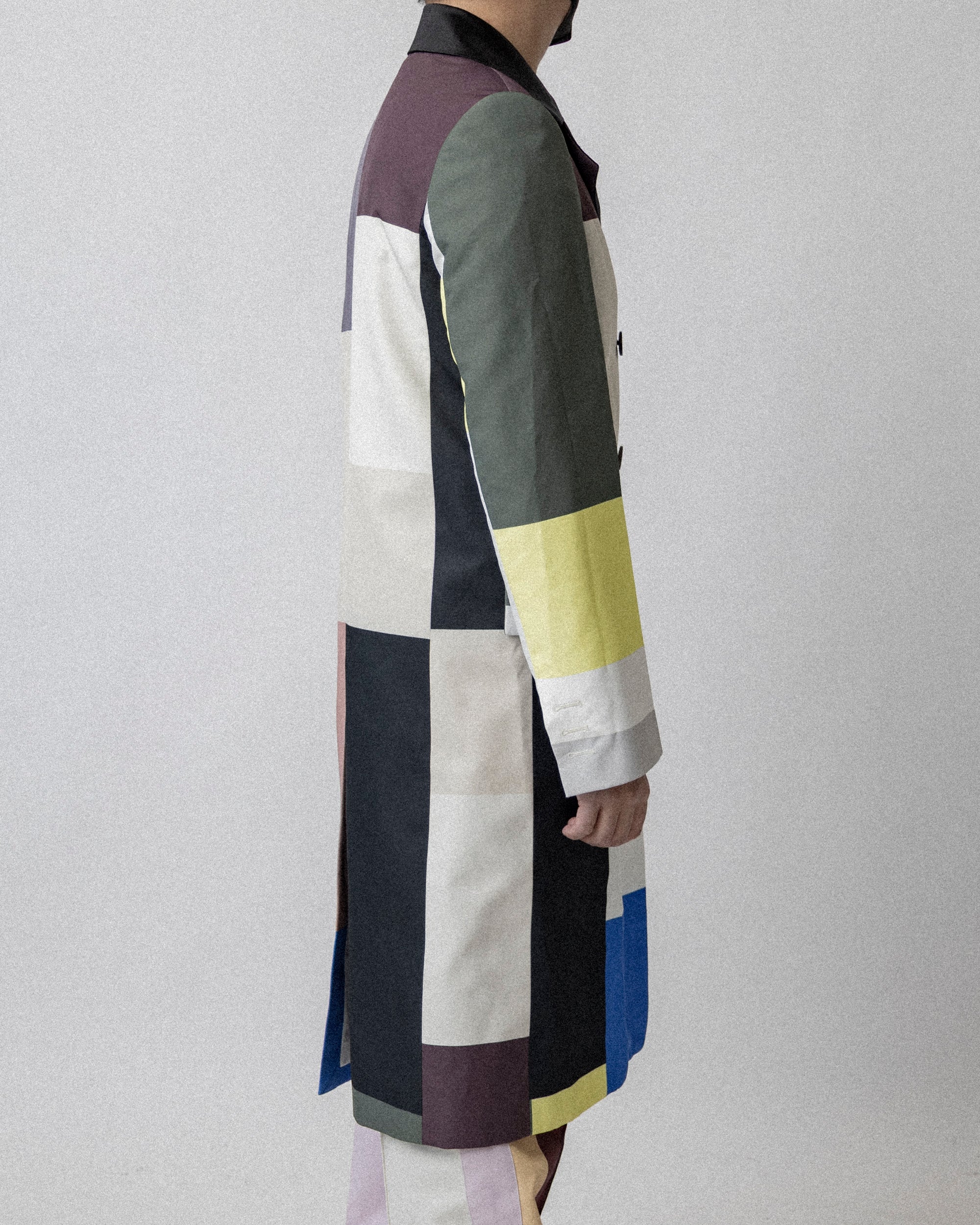 Colorblock Coat Multicolor CS18
