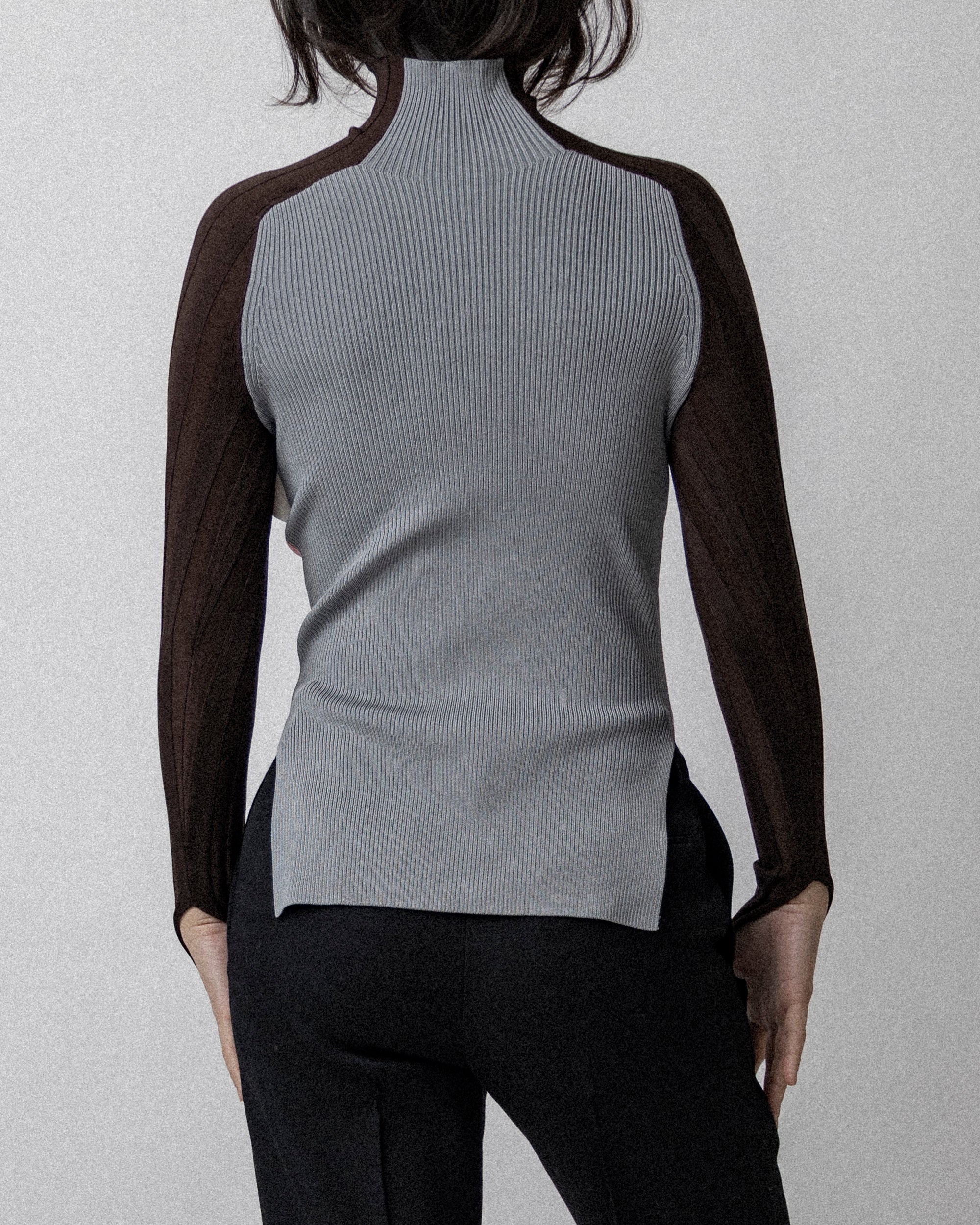 Seat Belt Knit Pink / Brown S