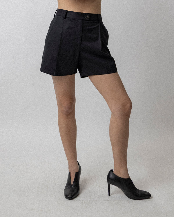 Tailored Short Wool Black W30